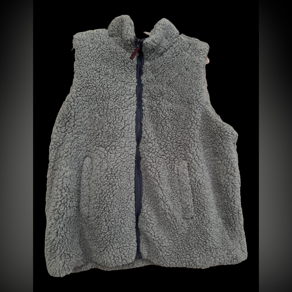 Arizona Jean Co. Grey Sherpa Vest